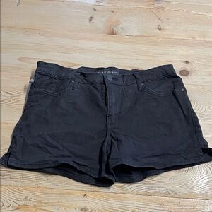 Rock & Republic Black Jean Shorts
